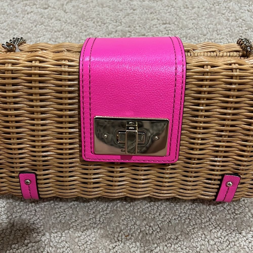 NEW Kate Spade Wicker Bag - Picture 3 of 7